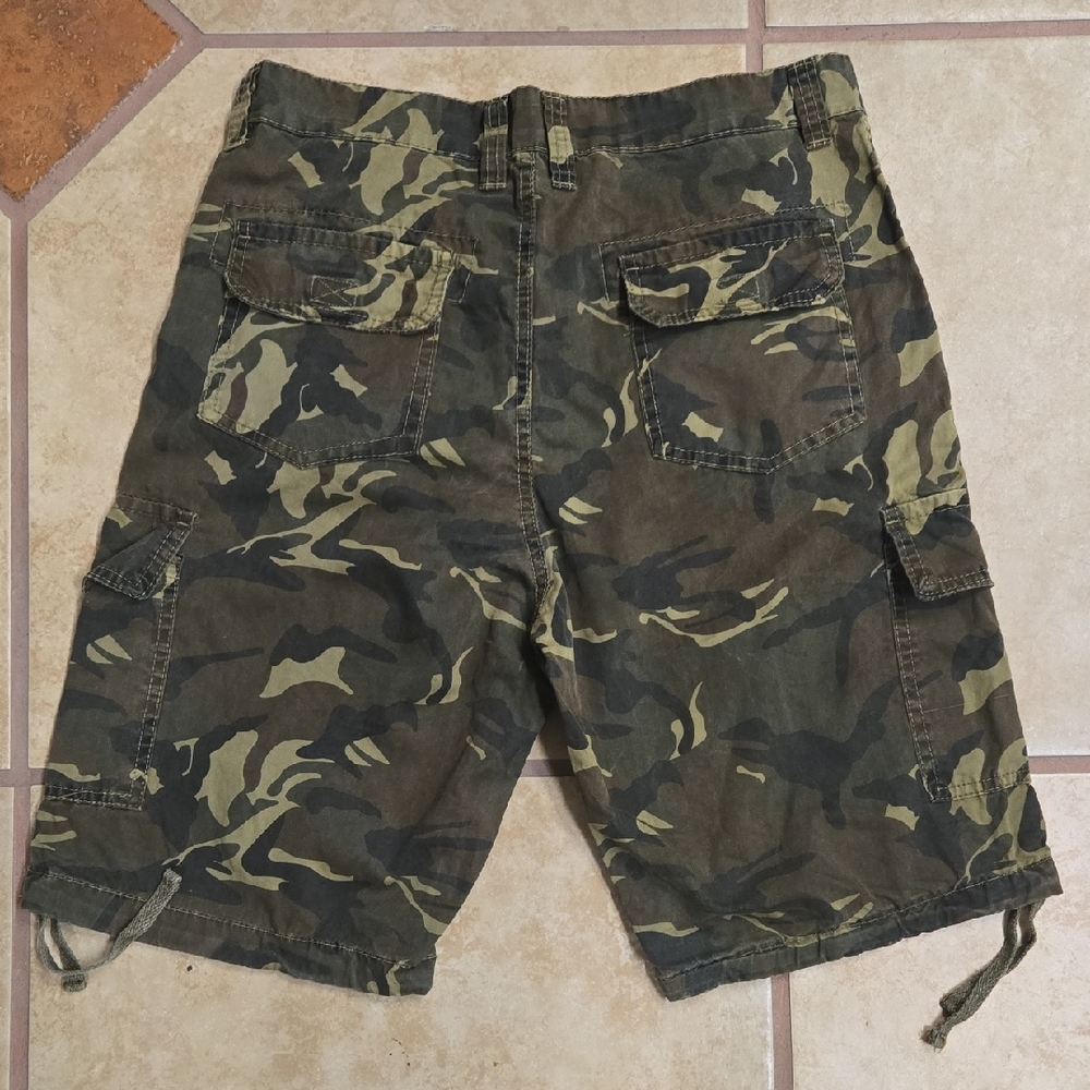 Galaxy By Harvic Men's Camouflage Cargo Shorts 30 Inch Waist